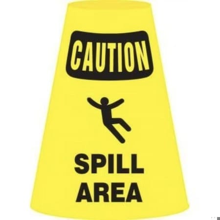 Accuform Traffic Cone Cuff Sleeve, For Use With Standard 18 in and 28 in High Traffic Cones FBC924P